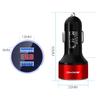 Car Charger 2 USB Ports Fast Charging Digital Display Car Accessories For Mercedes Benz AMG GLE GLS GLC CLA GLB ML W204 W206 W205 W212 W203