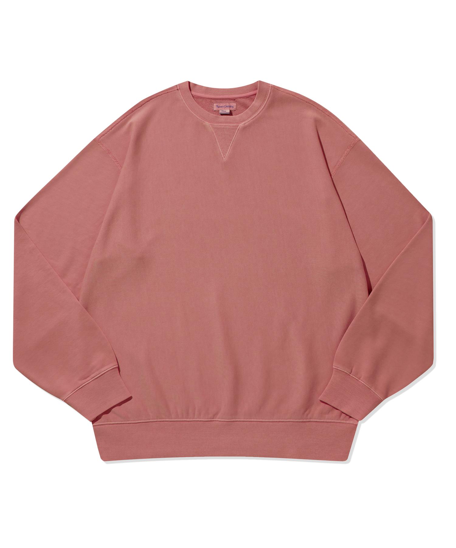 Namer Clothing Nmr Pigment Reverse Sweatshirts Rust L
