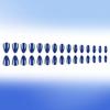 30Pcs Glitters Cats Eye Press On Nail Almond Fake Nail Full Cover Glues On Nail Acrylic Artificial Nail Stick On Nail