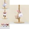Adorable Plush Donkey Keychain Soft Animal Toy For Cute Bag Accessories And Gifts