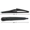 Rear Wiper ARM & Blade For Nissan X-Trail T32 2013- OEM Quality Back  Windscreen Clean Tailgate Window Brush 28780-4CC0A