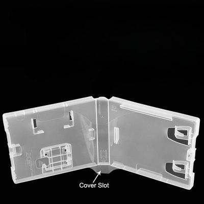 Game Card Storage Box Plastic Shell Protective Box Clear Plastic Organizer Box Holder Case For Switch Nds Ndsl Ndsi 3Ds 2Ds