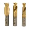 3pcs HSS Cobalt Spot Weld Cutter Drill Bit Set Flat Shaft for Sure Grip Sizes 65mm 8mm 10mm Special Centering Nib Design