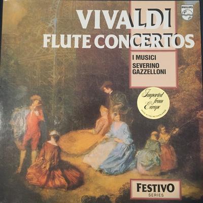 LP plat ANTONIO VIVALDI , I MUSICI , SEVERI - Flautové koncerty 6570186 Philips 1979 Holandsko Klasická Použitá