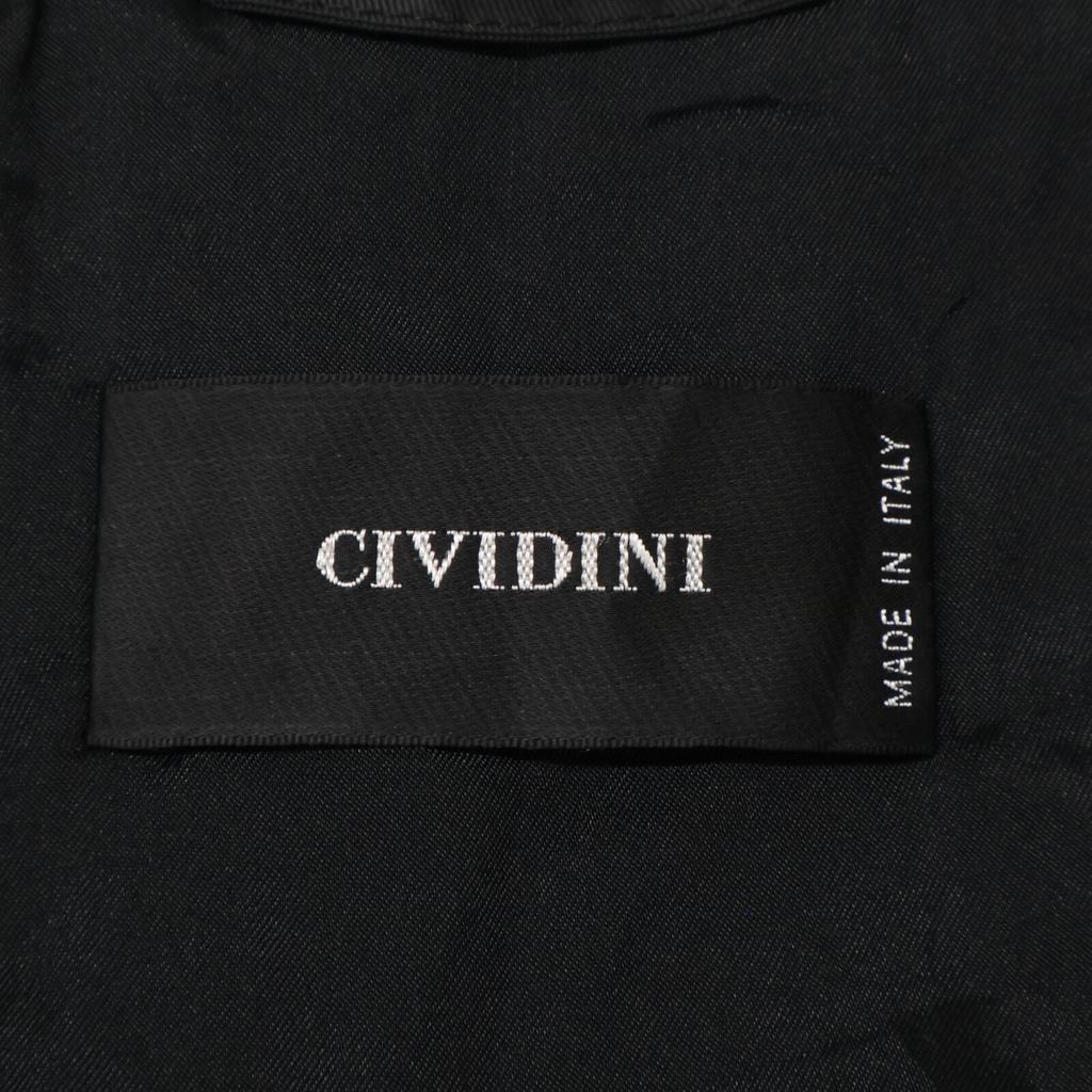 CIVIDINI MPM7205001 Black Hoodie Jacket Coat 40 blackUsed