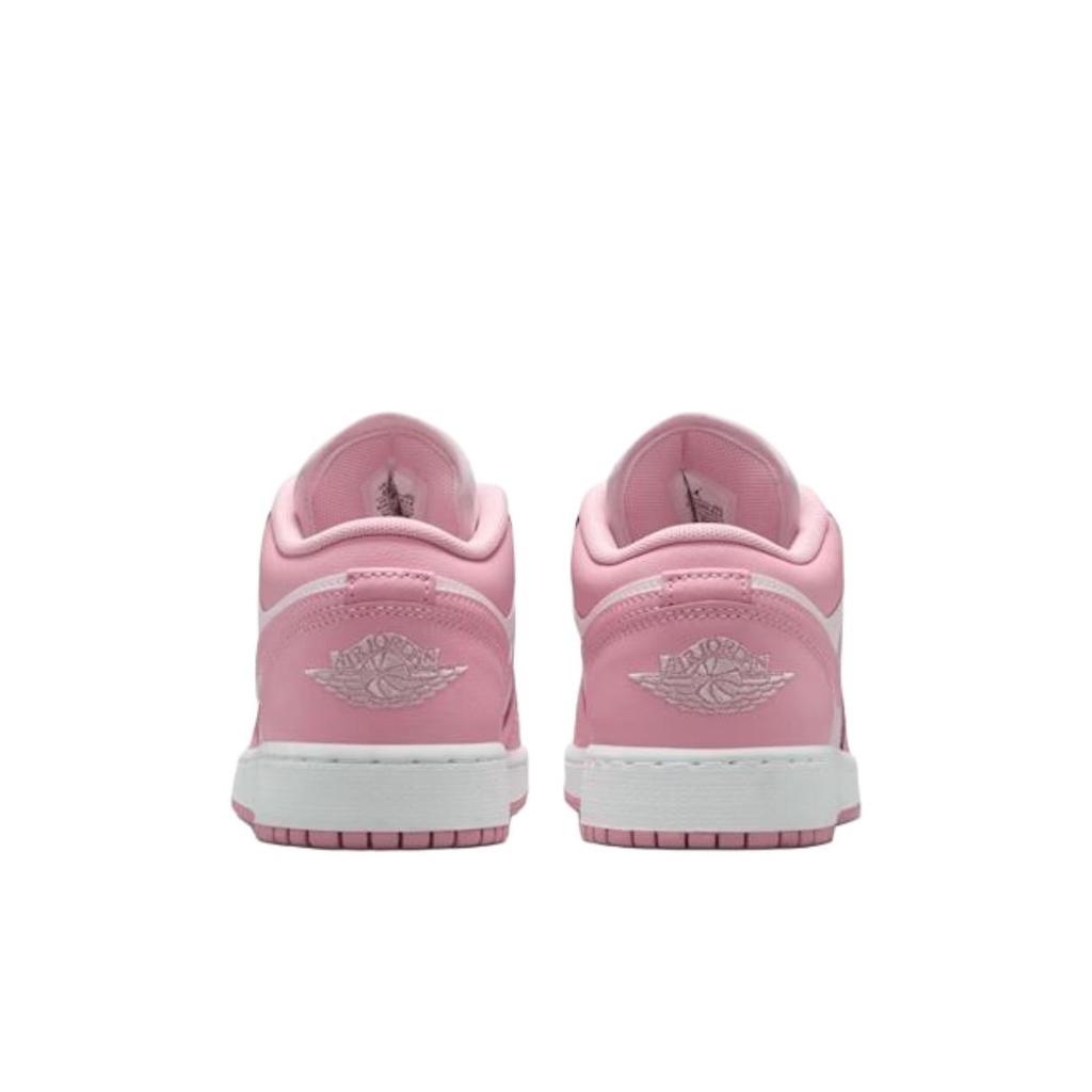 Air Jordan 1 Low GS Medium Soft Pink/White/Pearl Pink Kids Sneakers 553560614