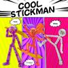1 Set Novelty Action Figure Stickman Assembled Robot Movable 3D Printing Mannequin Multi-Jointed Stickman Toy