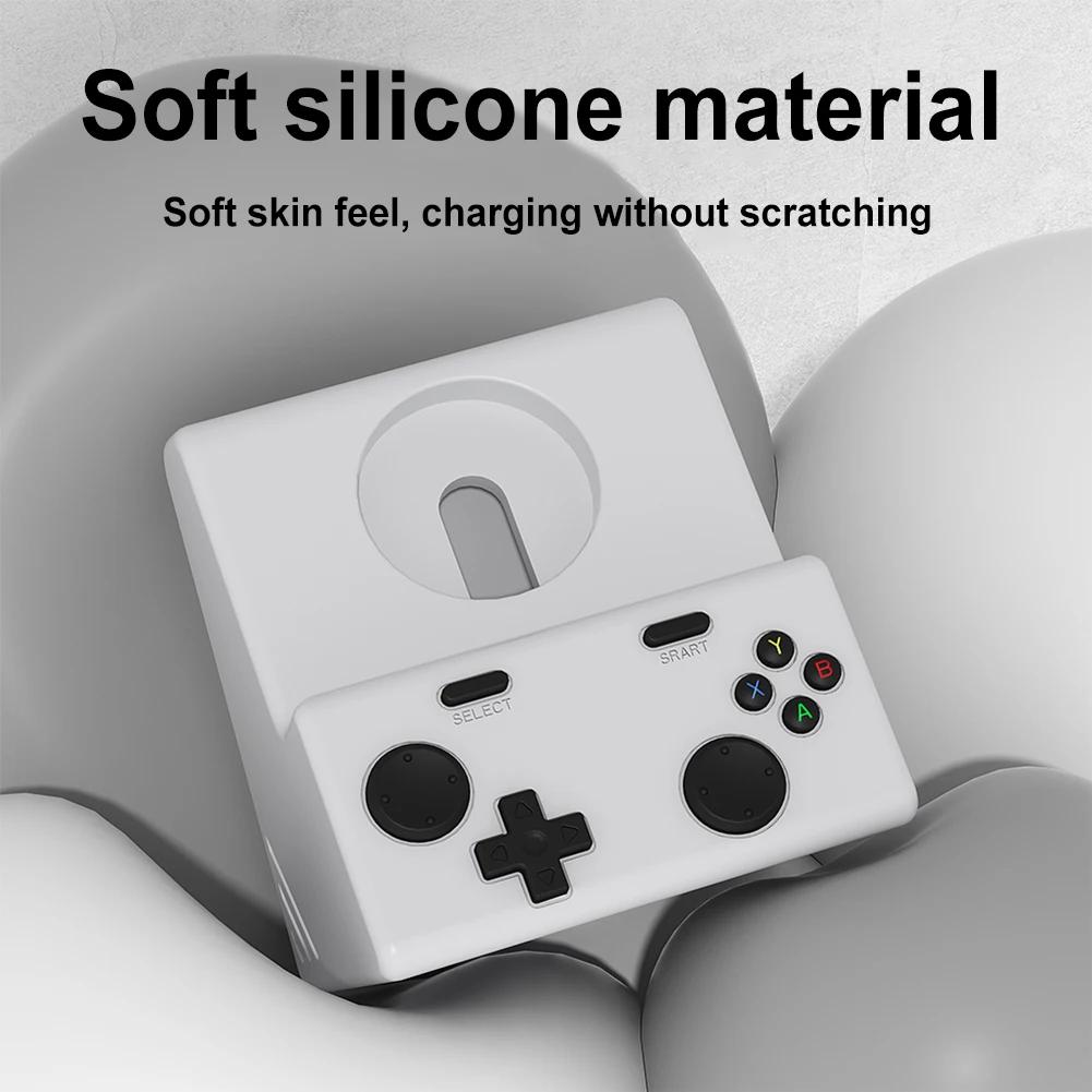 Charger Stand Silicone Dock Charging Station Dock Holder Space-Saving Charging Stand for Apple Watch Series 10 46mm 49mm