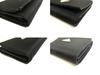 Authentic PRADA Black Nylon and Leather Trifold Wallet Purse #a578  Open box