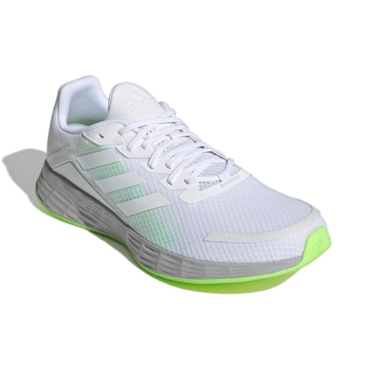 New Adidas Duramo Sl 'Cloud White Signal Green' H04625