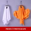 Halloween Hanging Decoration with Glowing LED Lights - 5040cm Battery Operated Ornament for House Indoor Outdoor Decor