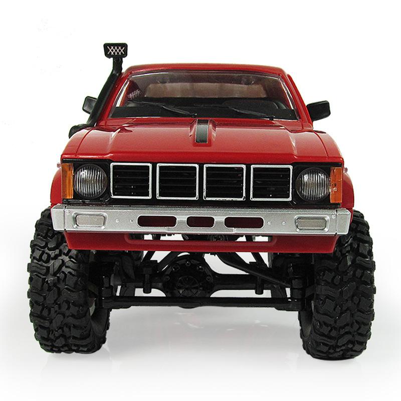 WPL Off-Road Car Trucks Vehicle C24-1 1:16 Electric Metal Car Model Radio Remote Control Boys Toys for Children Kids DIY