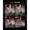 Helicoil Thread Repair Kit 320-Piece, Metric & SAE HSS Drill Bit & Tap Set for Automotive Rethreading