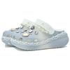 Crocs Crush Clog Silber Barock Exquisite Ästhetik Lochschuhe Gleich für Männer und Frauen Premium Grau