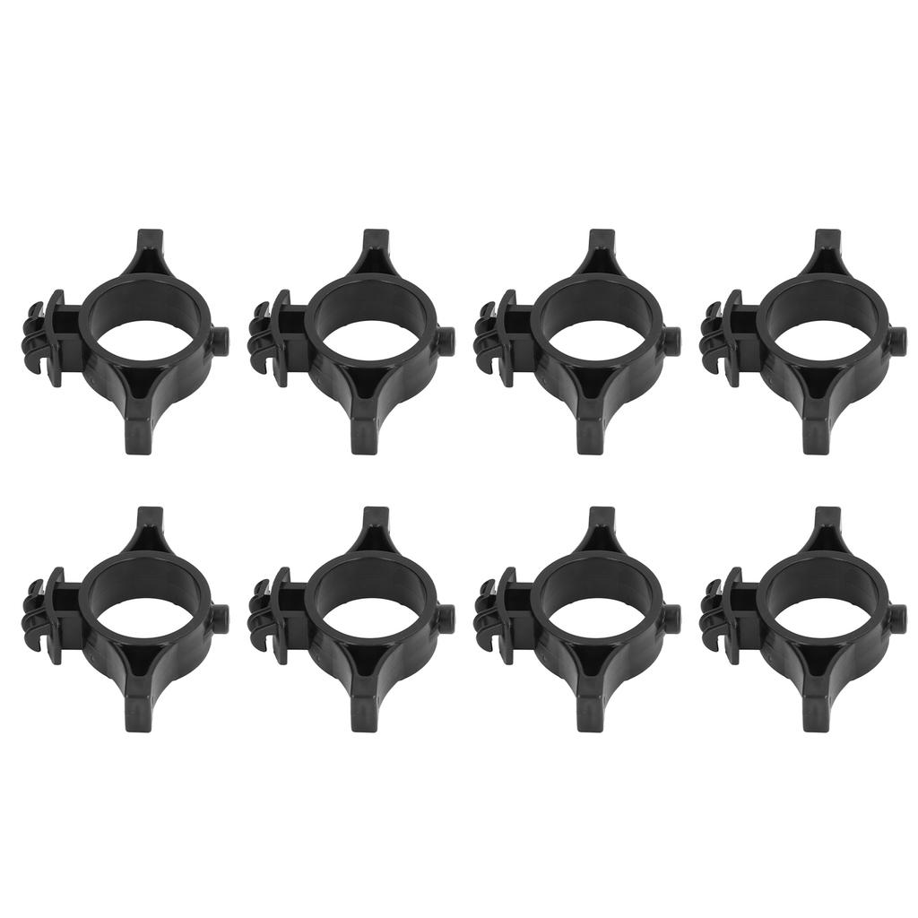 50pcs Electric Fence Insulators Pulse Electric Fence Terminal Rod Insulators with 3.2cm Hole for Farm