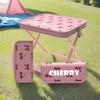 Wear-resistant Pencil Case Stool Water-proof Camping Stool Compact Folding Chair  Hiking