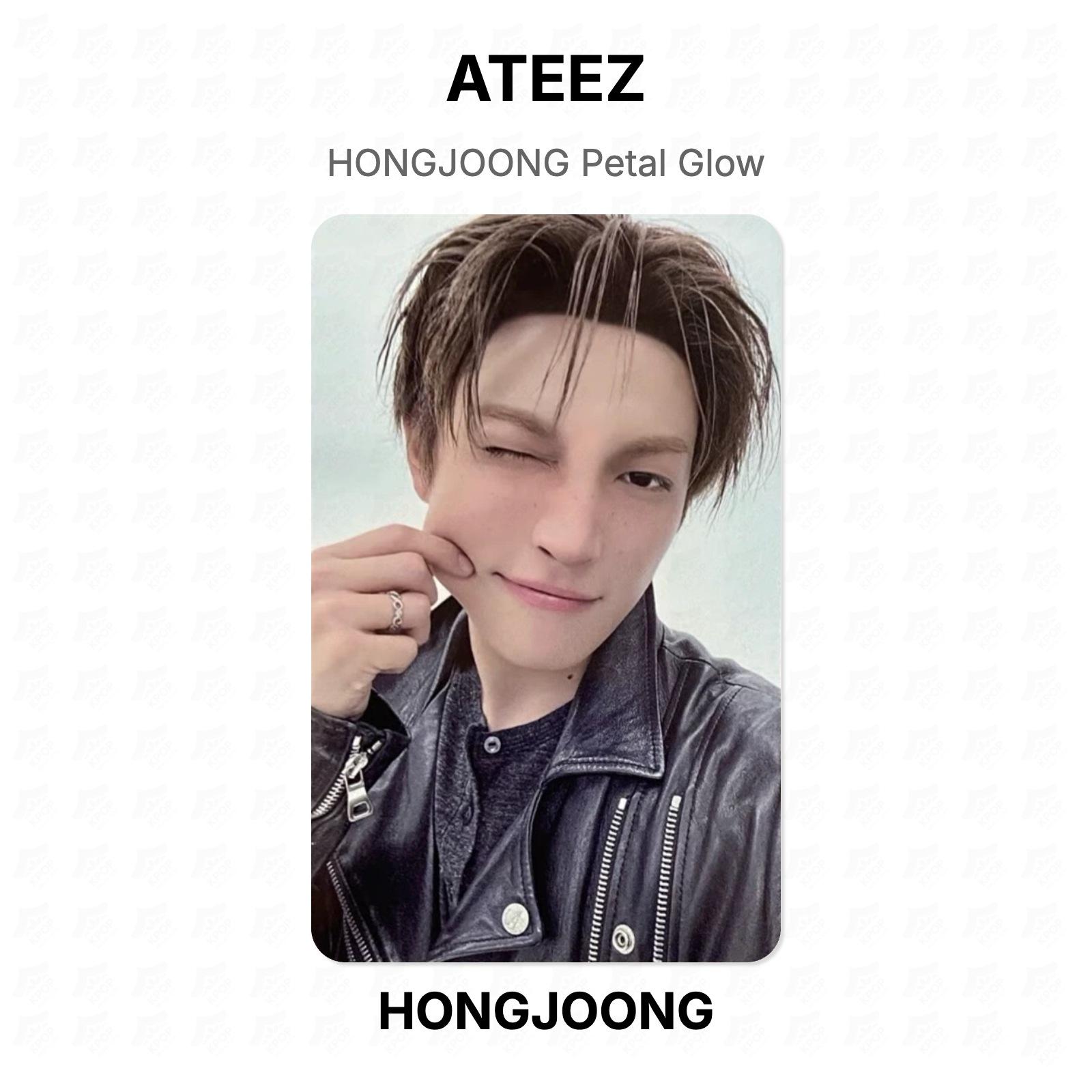 ATEEZ HONGJOONG Petal Glow Official Photocard HONGJOONG 02