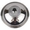 Wok Lids Pot Cover Cooking Utensils Glass Construction Lid Pot Cover Silver Stainless Steel Kitchen Supplies 1PC