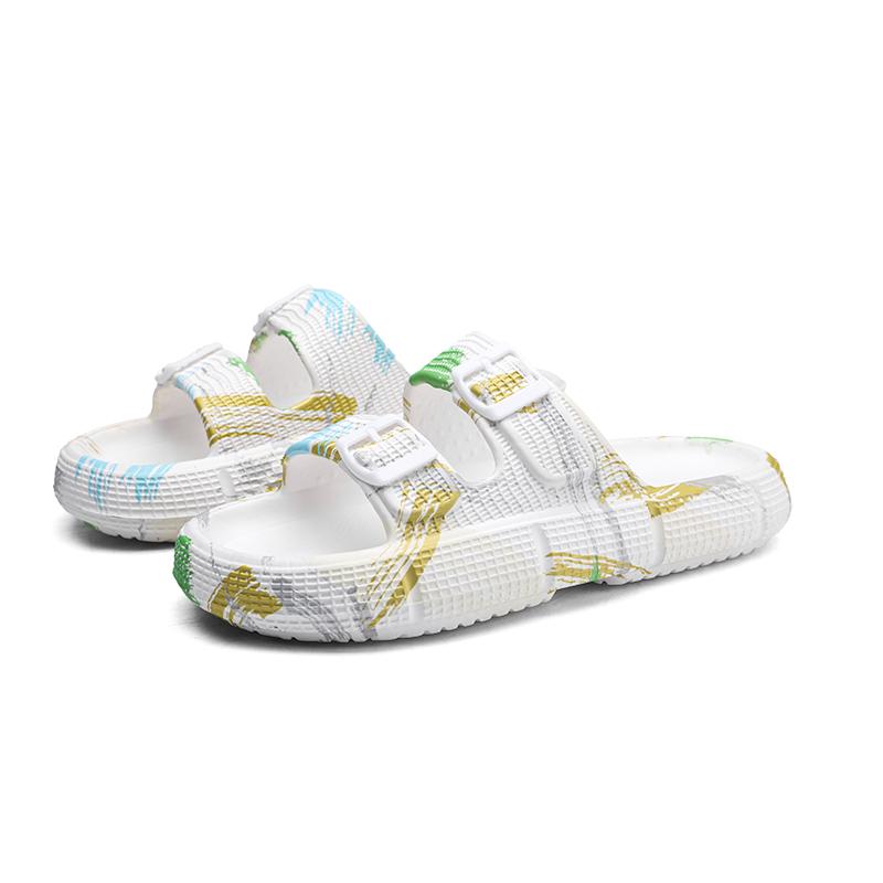 Fashion Men's Summer Outdoor Wear Anti-Slip Soft Bot Breathable Slippers Beach Sports Sandals Flat Heel EVA oe Upaded Version