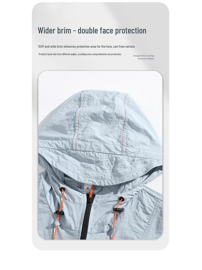 UPF50+ Lightweight Sun Protection Jacket for Men & Women – Breathable, Cool & UV-Resistant