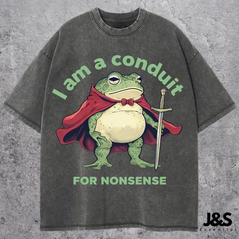 

Japanese Samurai Frog Art Aesthetic Frog Lover Graphic Print T-shirt Men Women Unisex Crewneck Cotton Loose Casual Oversized Top Summer New Tee XXXL чорний