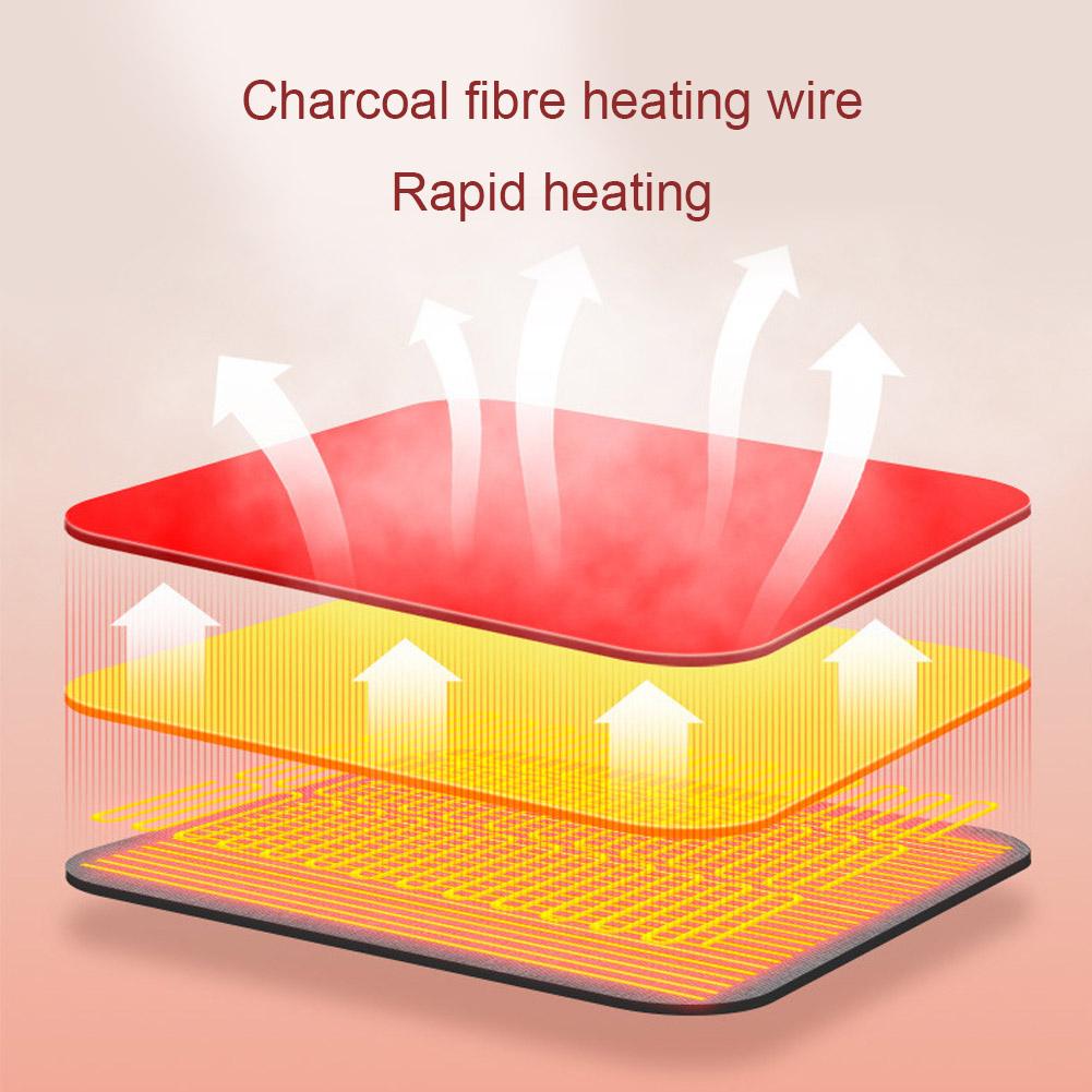 Winter Warm Electric Heated Socks USB Charging Thermal Heating Thermosocks Cold-Proof Foot Warmer Socks for Cycling Camping Ski