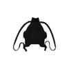 Pleatsmama Glitter Black New Bow Backpack