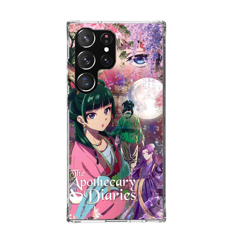 A-Lékárník D-Deníky Anime Pouzdro na Telefon Pro Samsung Galaxy S26 S25 Edge S24 S23 FE S22 Ultra S21 Plus S20 + Fundas Kryt Coque G