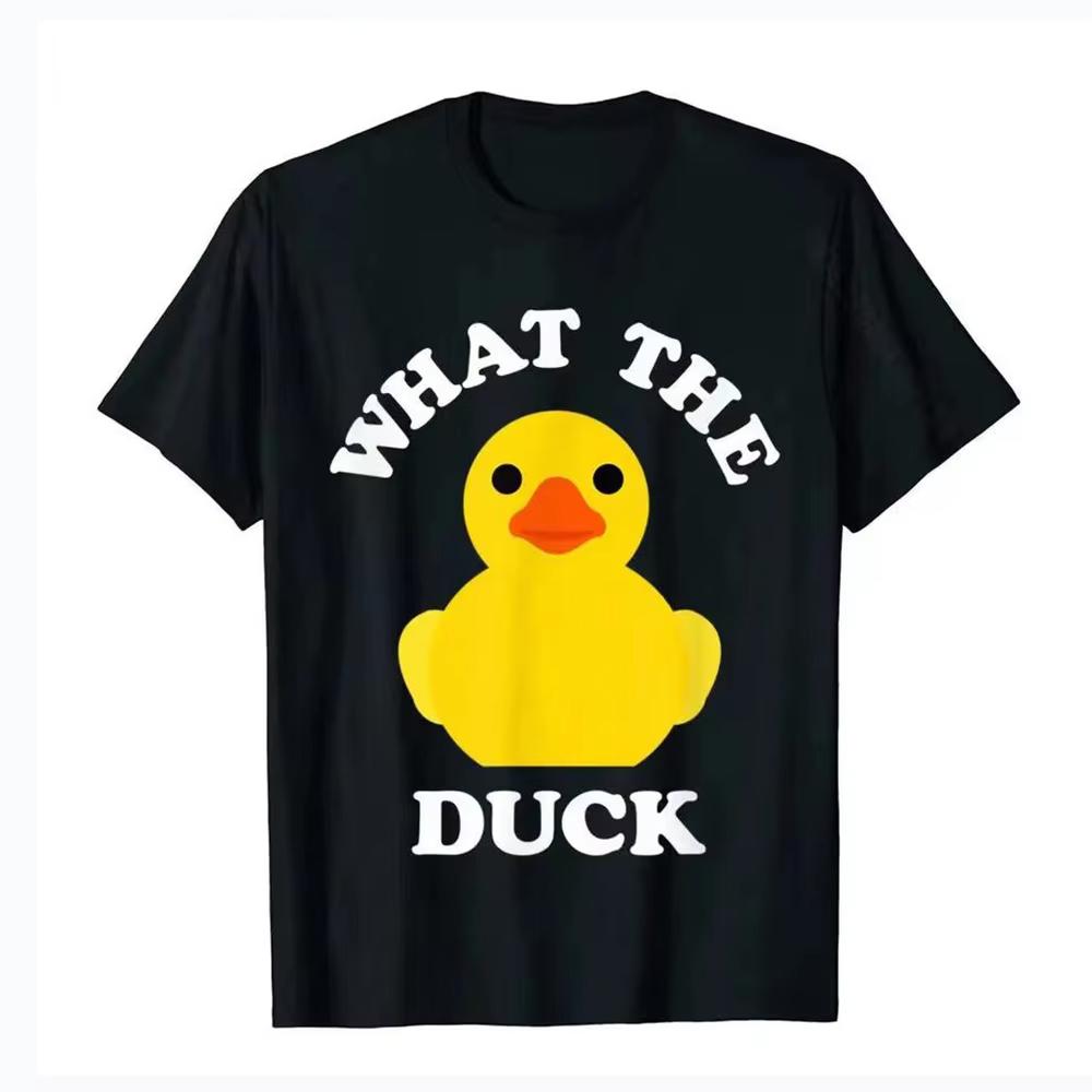 Cute Rubber Duck Lover Bird Quack Duckies Funny Ducky TShirt T Fashion Unisex Tops Shirts Casual Cotton