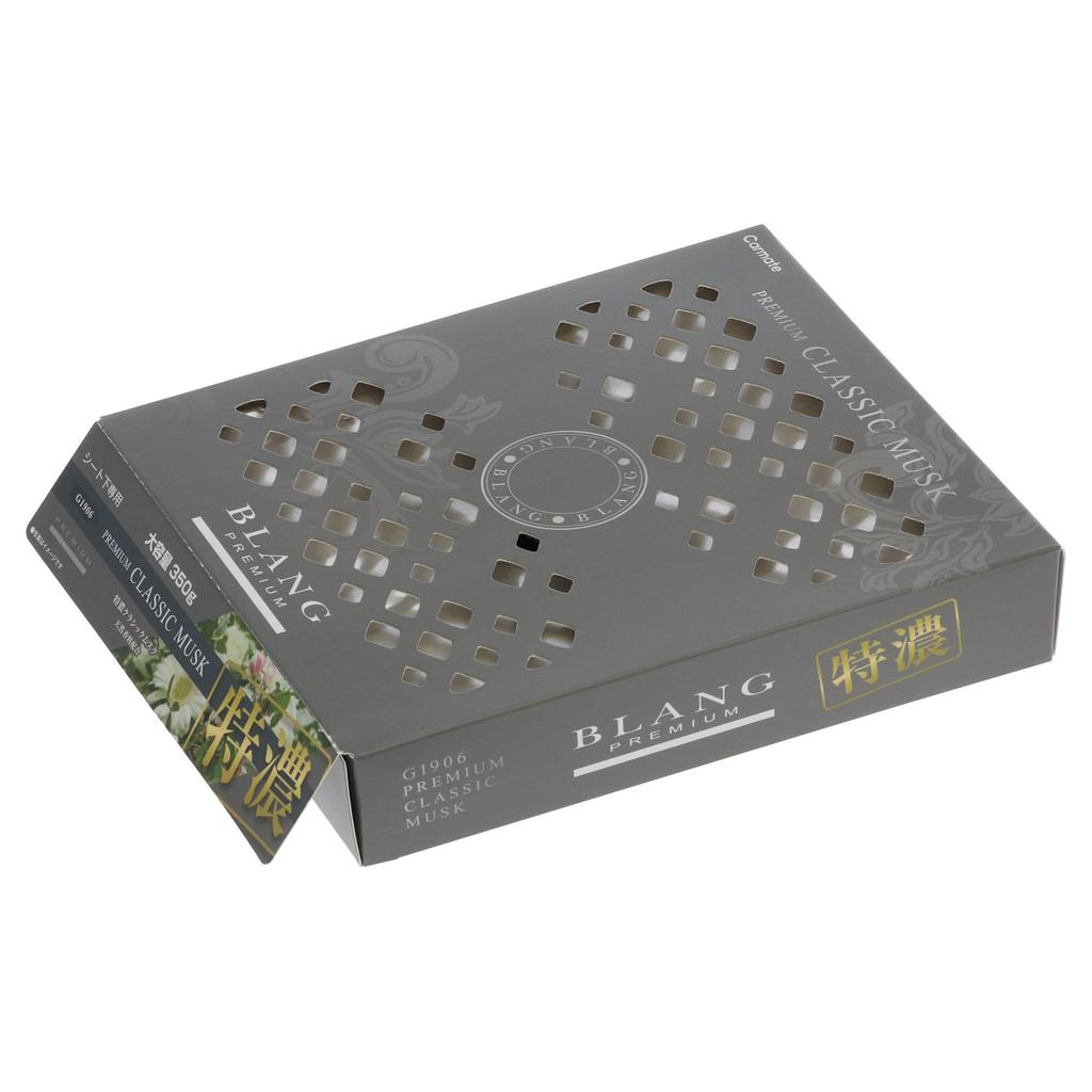 Carmate BLANG Booster 350 Car Air Extra Rich Classic G1906 Freshener, Musk, 350g, Stand-Alone, Under-Seat Type,