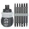 Mini Magnetic Ratchet Screwdriver Phillips Slotted Labor Saving Reversing Hand Tool For Construction And Industrial Use