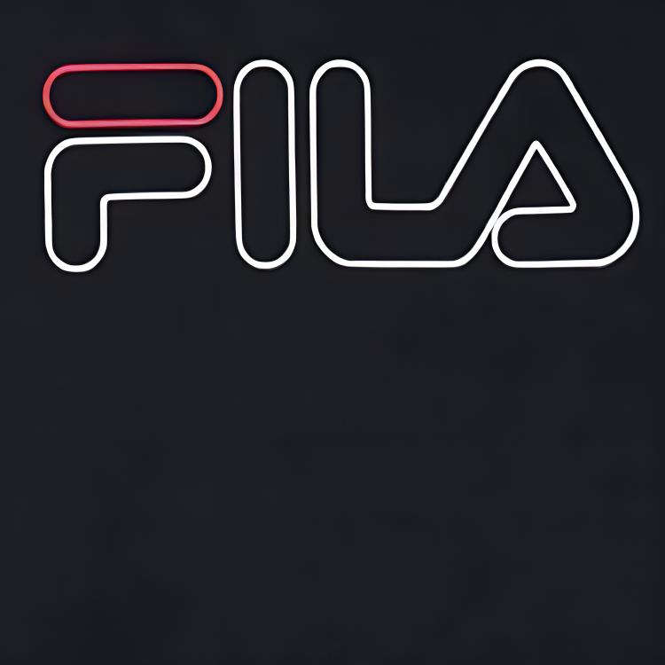 Fila T Shirts Unisex Black Crew Neck Moderate FS2RSH2102X-BLK