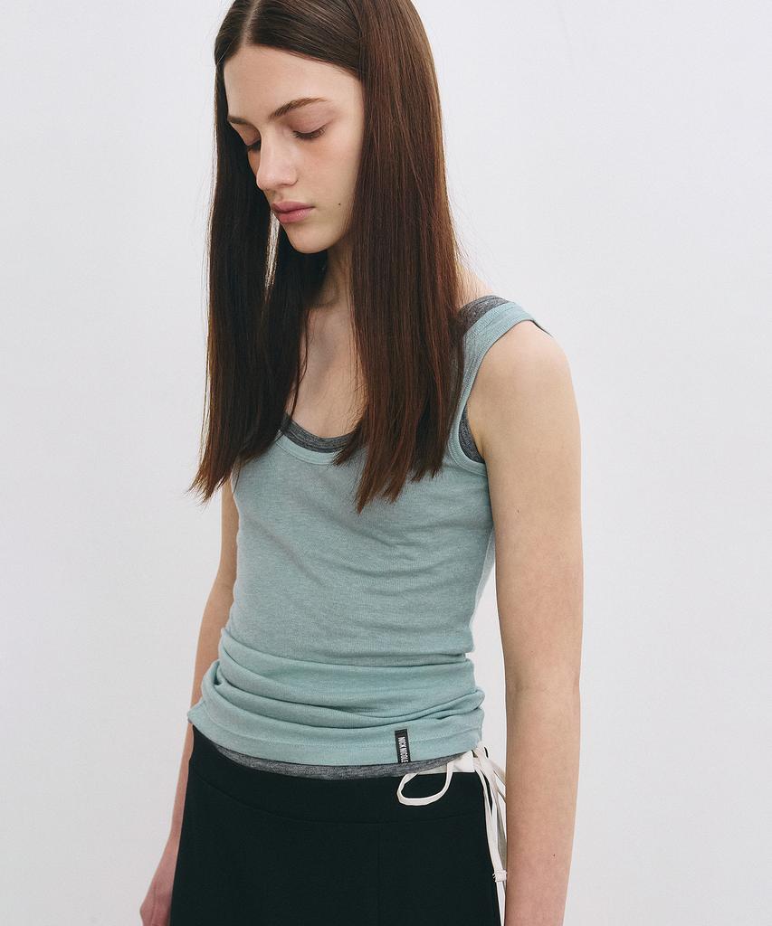 Nigaennikol Nicole Minimal Label Sleeveless_Mint