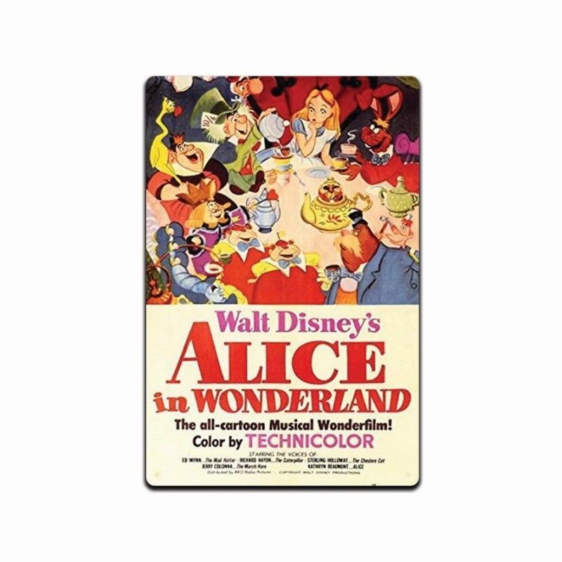 Металлическая настенная табличка 20x30см