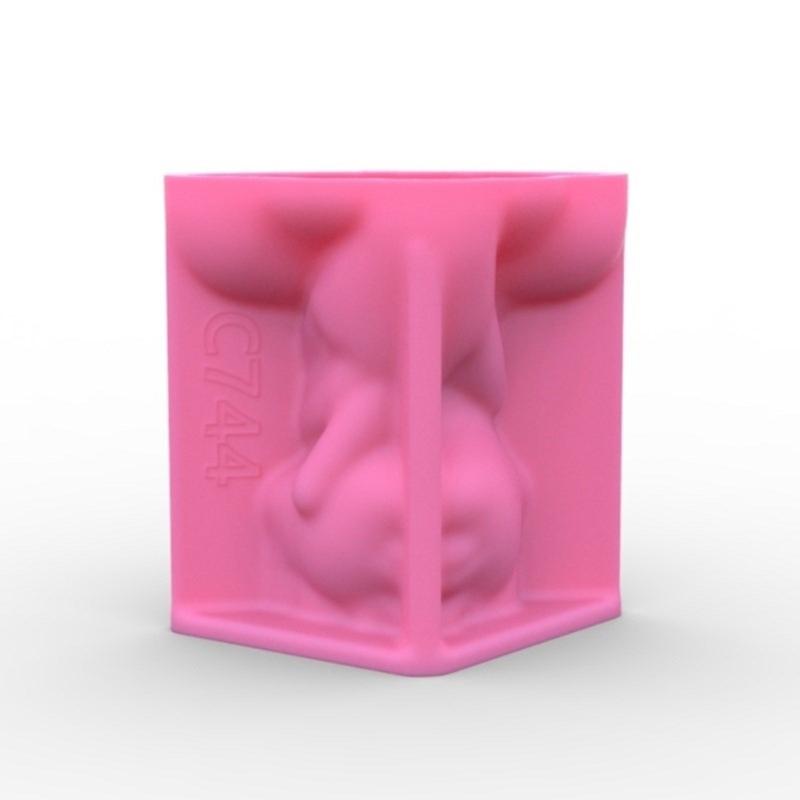 Abstract Portrait Flowerpot Mould Human Shaped Silicone Molds Succulents Planter Epoxy Resin Molds Indoor Home Decors