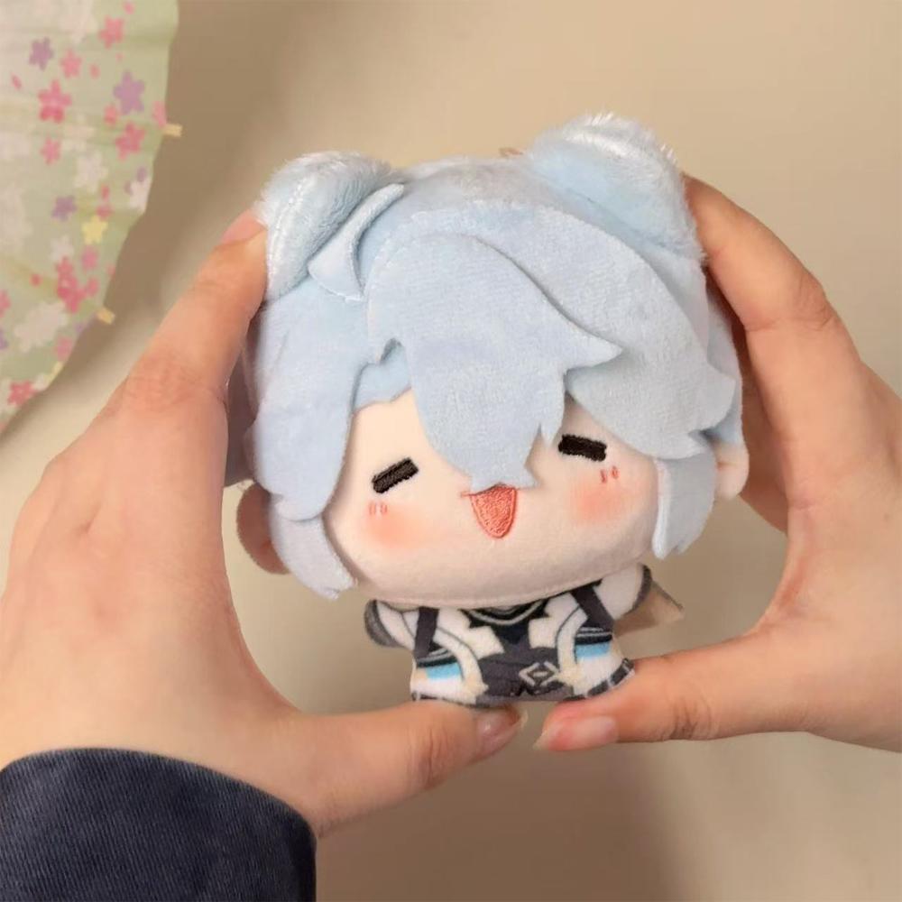 Newest 10Cm Cuddly Manga Khaslana Large Head Phainon Fluffy Companions Star Rail Play Character Cartoonish Tote Pendant Plushy Plushie