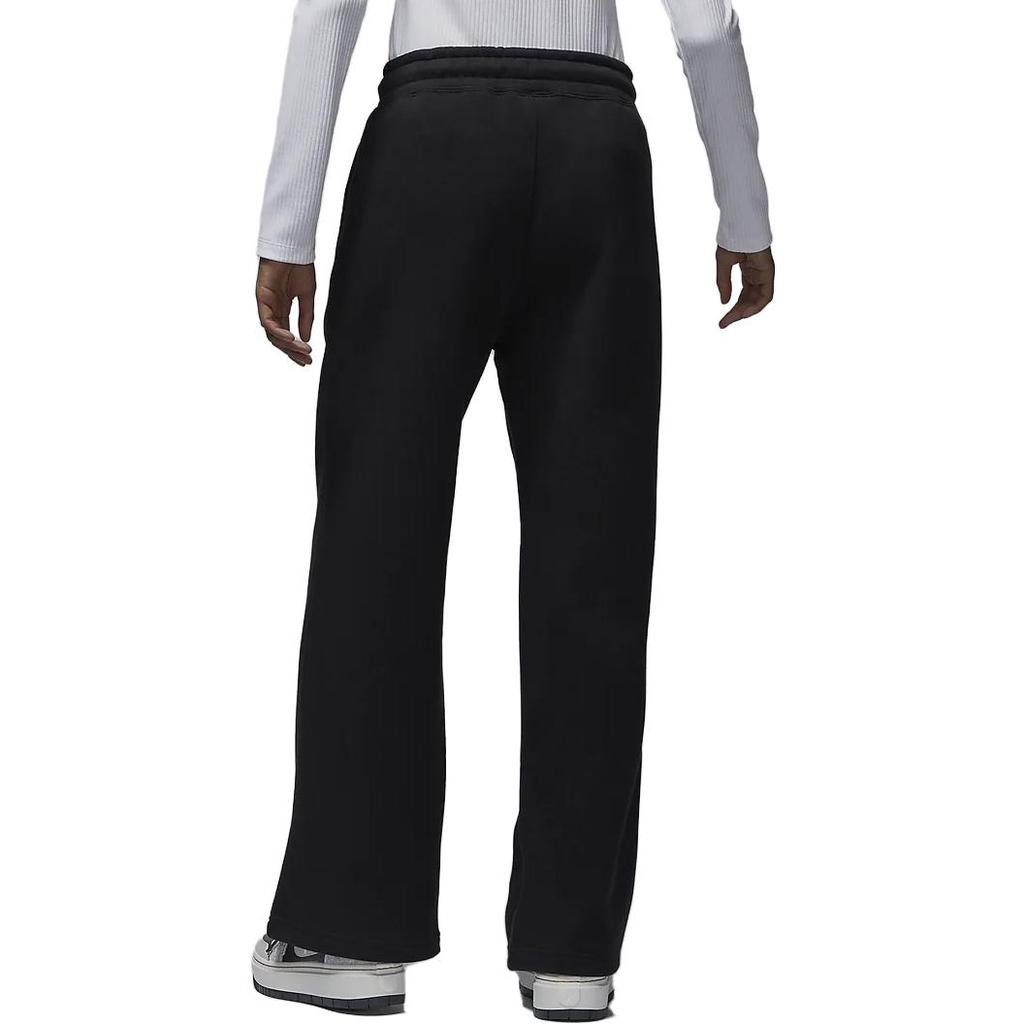 Jordan Flight Fleece-Lined Knit Joggers Women Bottoms Black FD7225-010