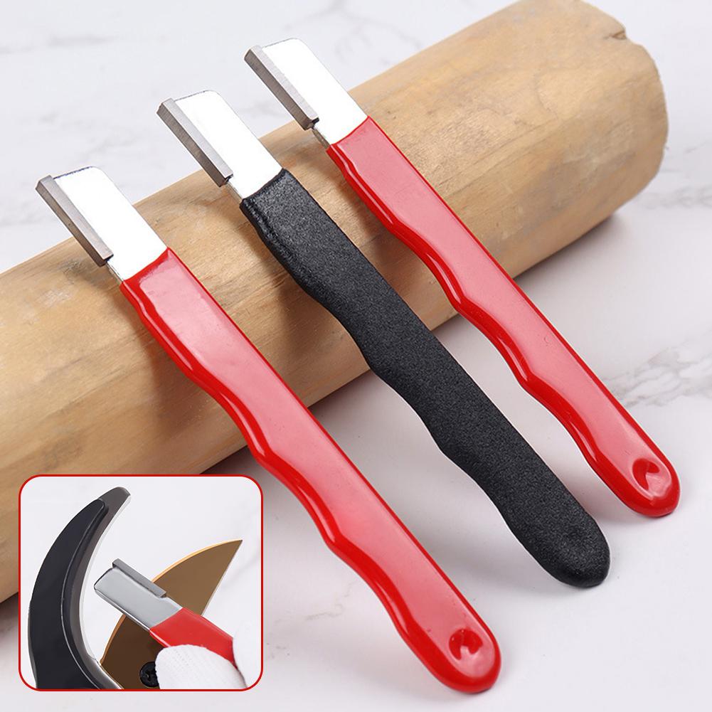 Premium Tool Pocket Knives Sharpener Portable Pruner Sharpener Non Slip For Knives