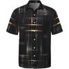 Men's Hawaiian Shirt Short-sleeved Printed Button-up Summer Beach Casual Shirt Summer Comfortable Top