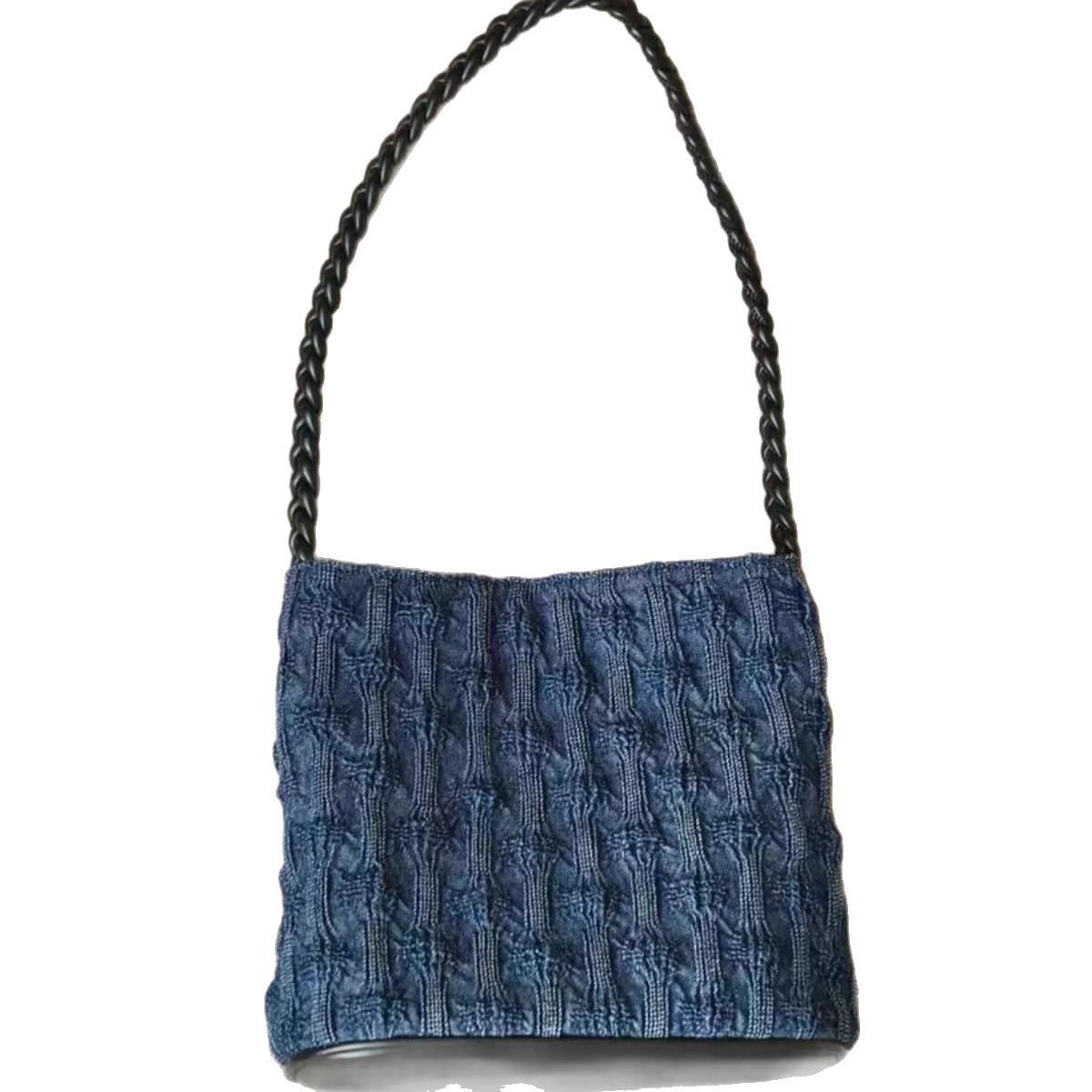 

Корейская джинсовая панама тай-дай женская весенне-летняя легкая роскошь тяжелая промышленность плиссированная большой обхват головы универсальная солнцезащитная синий