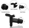 1PC Durable IBC Tank Tap Adapter S60*6 Coarse Thread to ''3/4'' Connector Replacement Valve Garden Home Valve Fitting Faucet