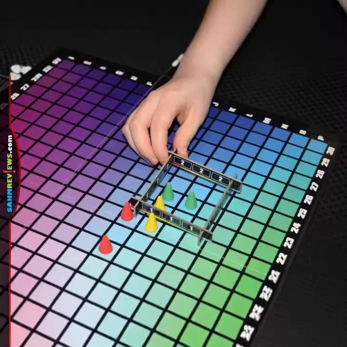 Hues and Cues Vibrant Color Guessing Board Game 3-10 Players