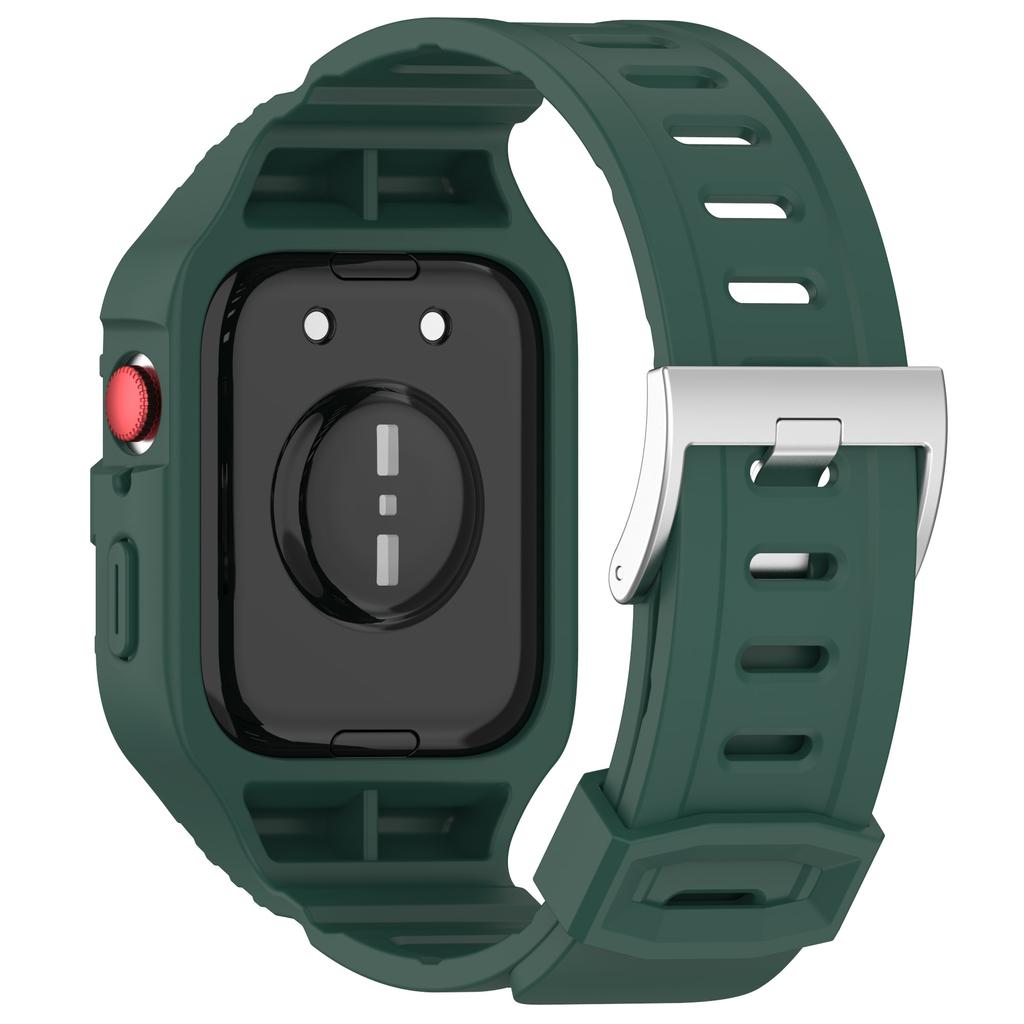 Protector Case+Strap for Huawei Watch Fit 3 Silicone Sports Bracelet Correa Smartwatch Watchband For Huawei Fit3 Accessories