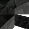 1/2/4/6/8 Holes Black Grow Bag Fabric Raised Garden Bed, Flowers And Vegetables Garden Grow Bags Rectangle Planting Nursery