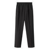 Plus Velvet Thickened Elastic High-Waist Pants for Middle-Aged and Elderly Women - Loose Fit Grandma Straight-Leg Pants