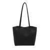 Slack Simple Contrasting Color Big Bag Women's 2025 New Popular Shoulder Bag Large Capacity Elegant Tote Bag