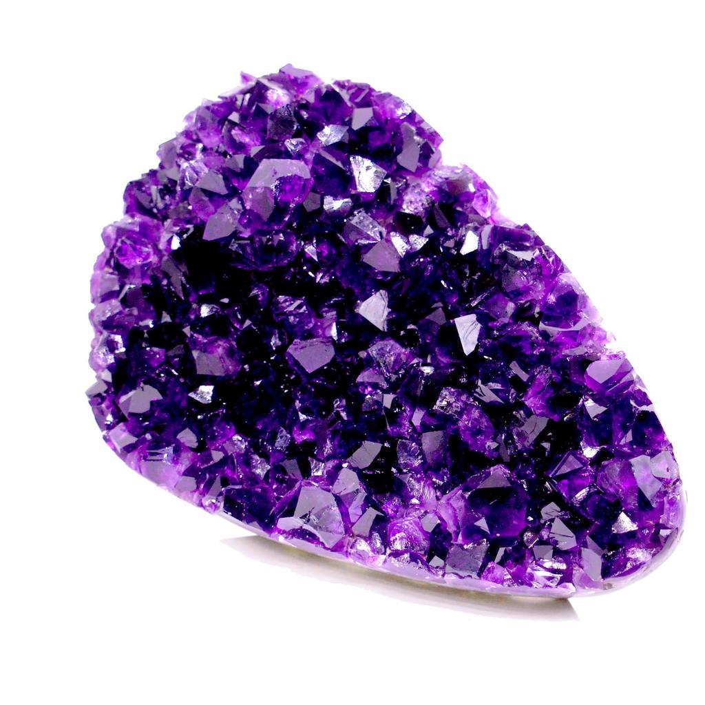 Amethyst Natural Carefully High Approximately Ideal for Ornamental Power Feng and Interior Decor Cluster, Stone, Selected, Quality, 600-800g,