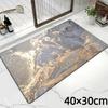 Quick Dry Kitchen Drain Mat Gilded Marble Absorbent Floor Mat New Tableware Countertop Mat
