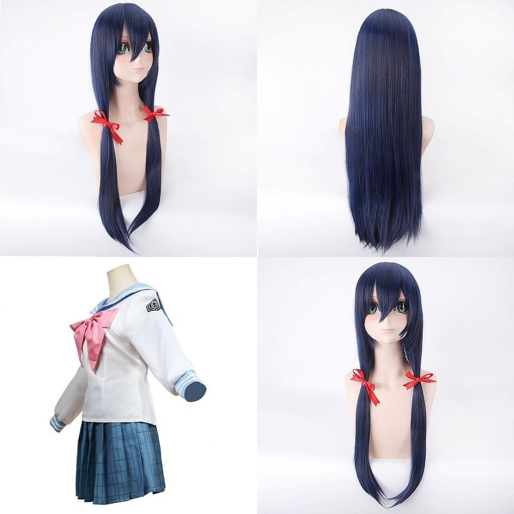 Stylish Sayaka Maizono Danganronpa Anime Uniform Costume Cosplay Suit With Wig