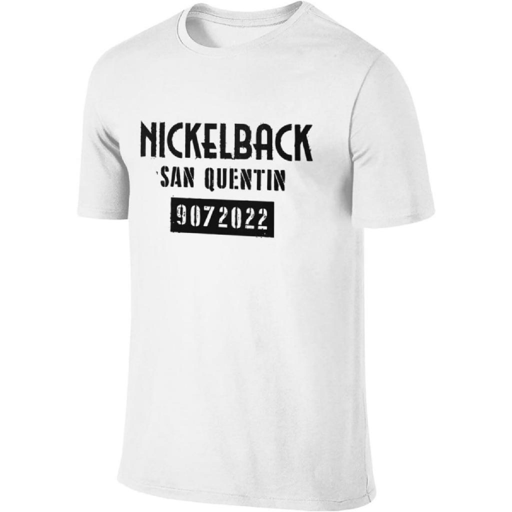 Rashmika Men's Short Sleeve T Shirts Nickelback Men's Shirts Crew Neck Running t-Shirt for Men
